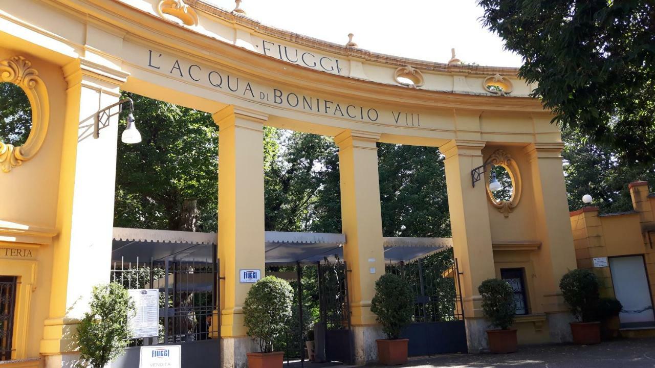 Appartamento Fiuggi Terme Exteriör bild